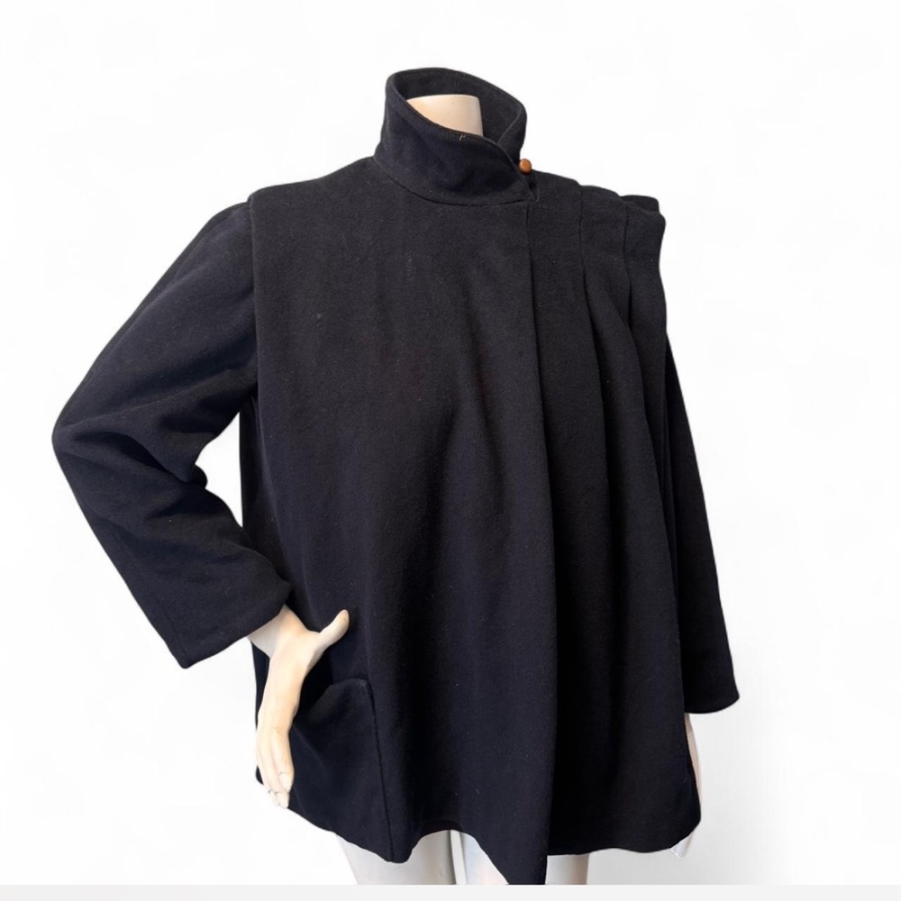 100% WOOL Unique Navy Coat